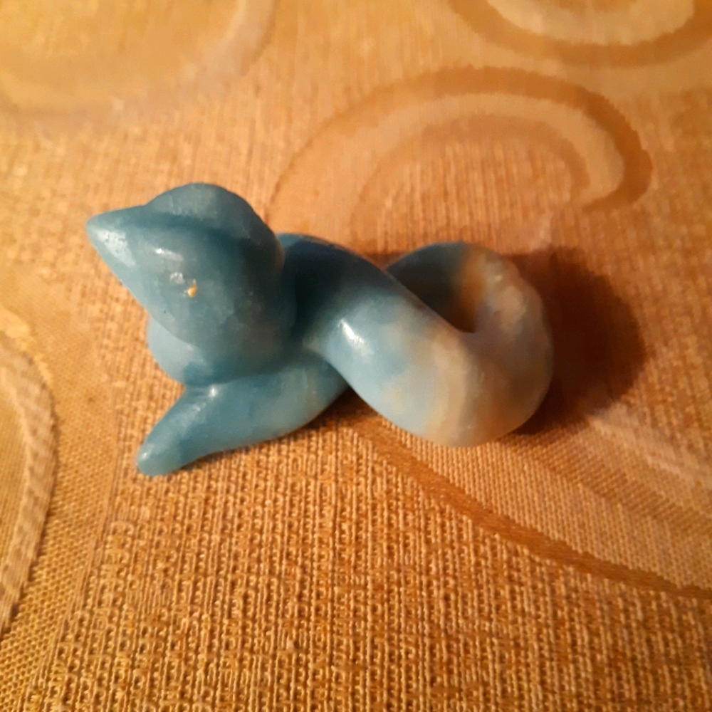 Hand Carved Stone Snake